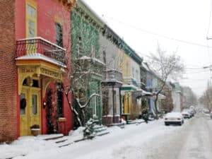 Kleuren in Montreal Canada