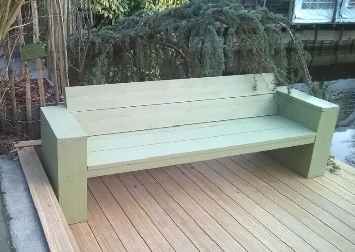 Houten tuinmeubels verven Tuinmeubelen beitsen | dekkende beits