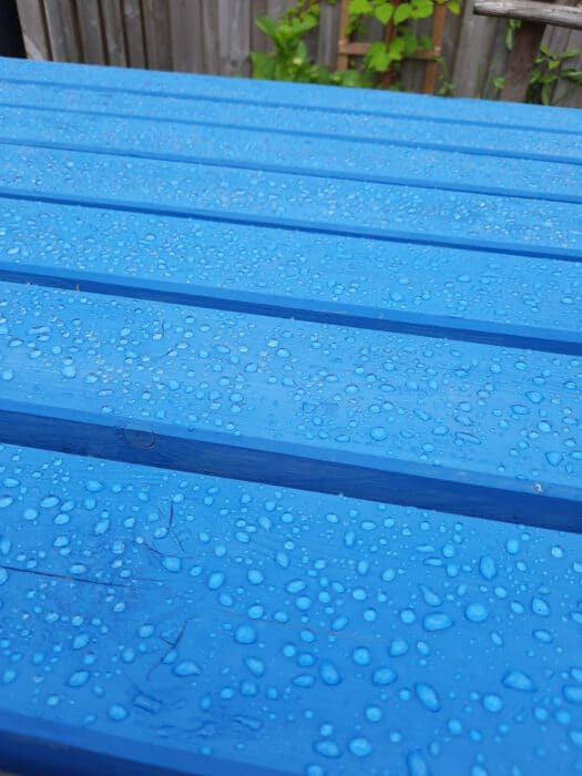 Behandeling tuinmeubels