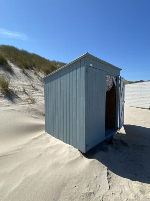 strandhuisje zeeland ljus bla