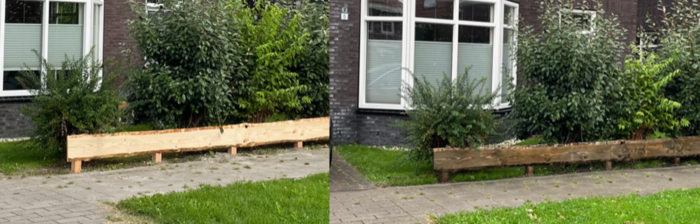 Vergrijsd hout douglas