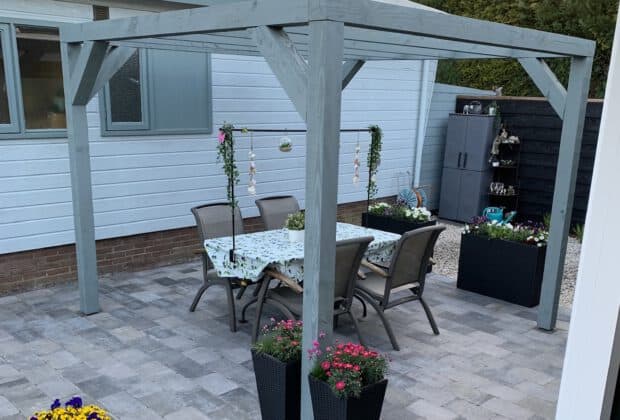 pergola beitsen