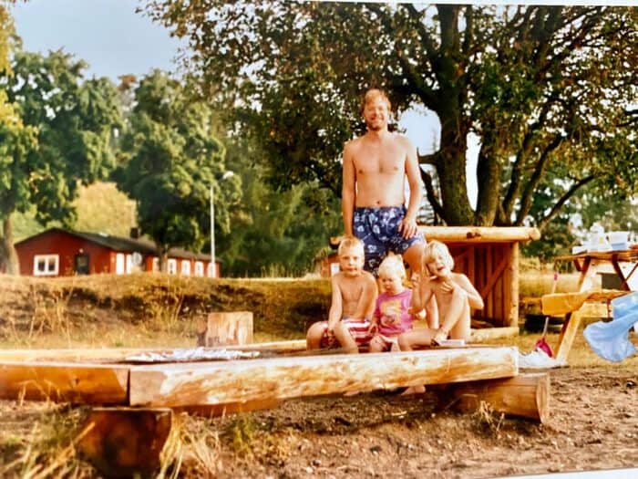 Zweden in 1994 (Jan Miden, Ryanne rechts)