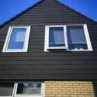 Houten gevel verven