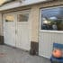 houten garagedeur verven