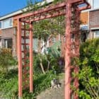 Pergola beitsen