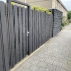 schutting zwart