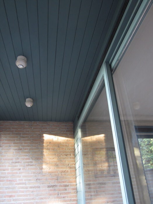 buitenplafond verven