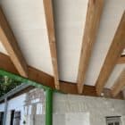houten plafond verven