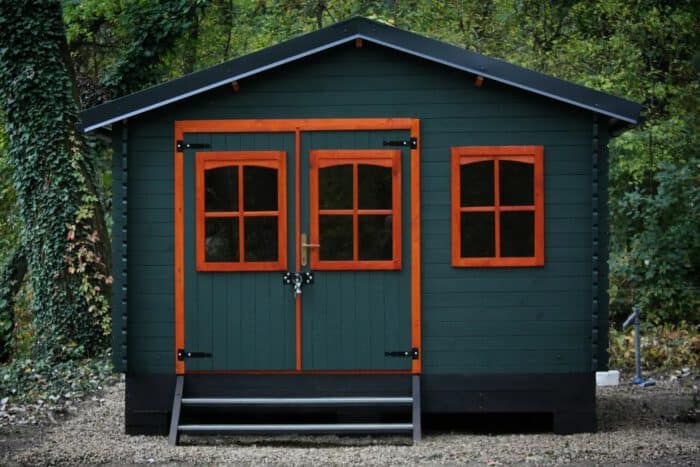 tuinhuis groen