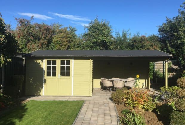 tuinhuis verven