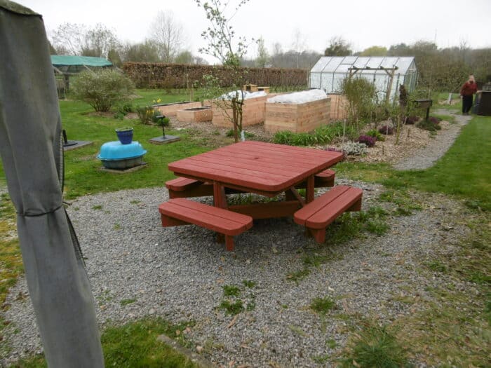 tuinset verven