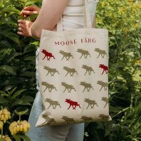 Moose Färg canvas tas