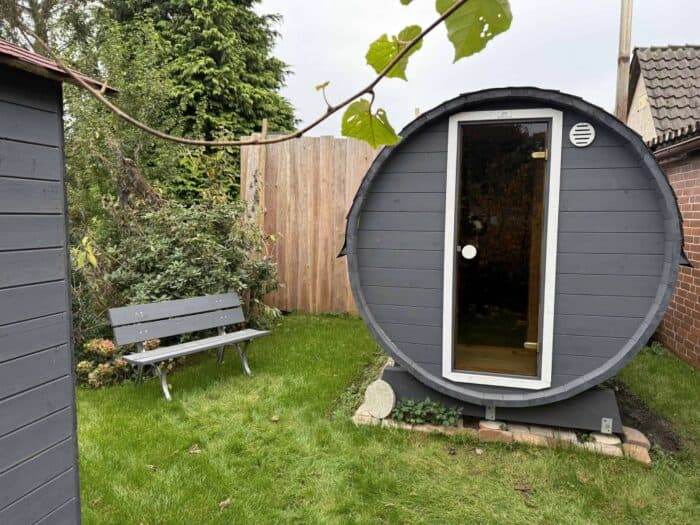sauna verven