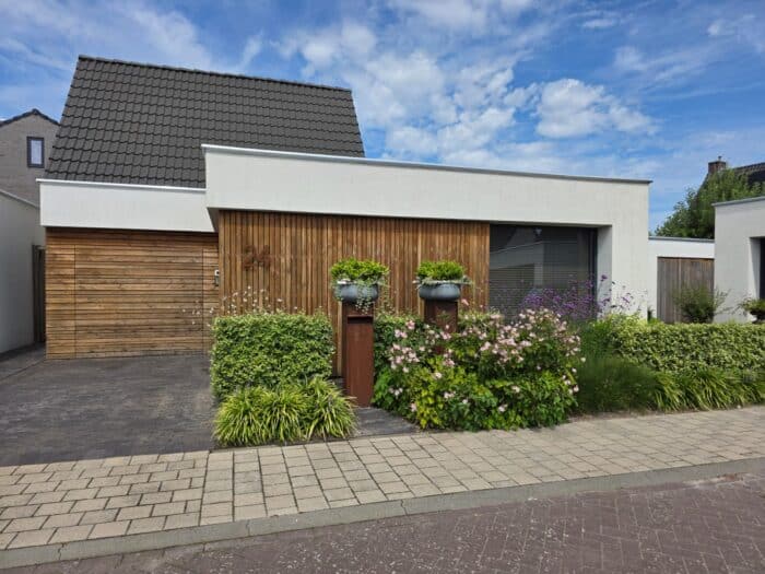houten gevel schoonmaken