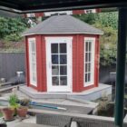 tuinhuis zweeds rood