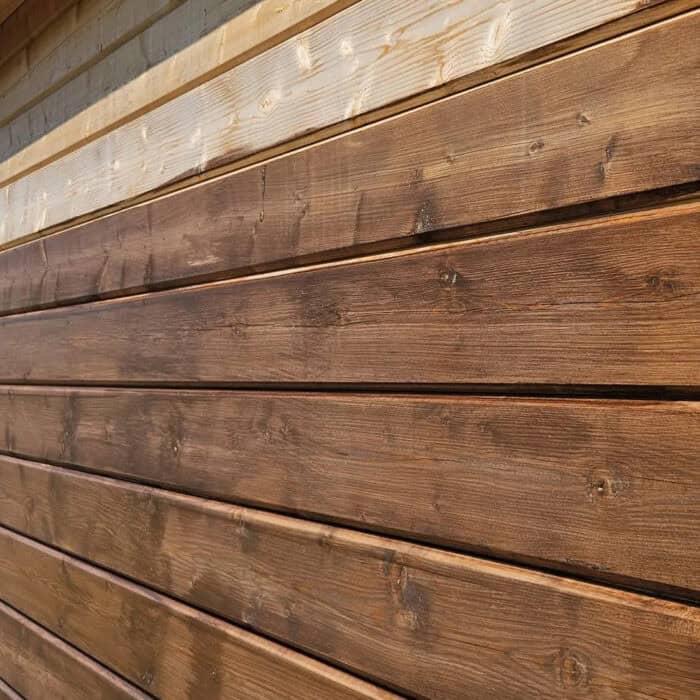 Brown wash eiken hout look
