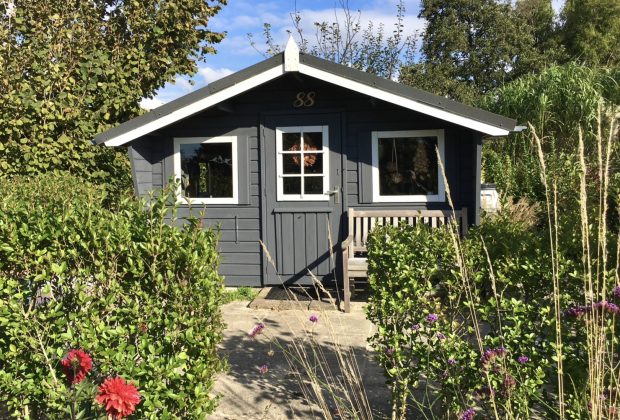 verweerd tuinhuis verven
